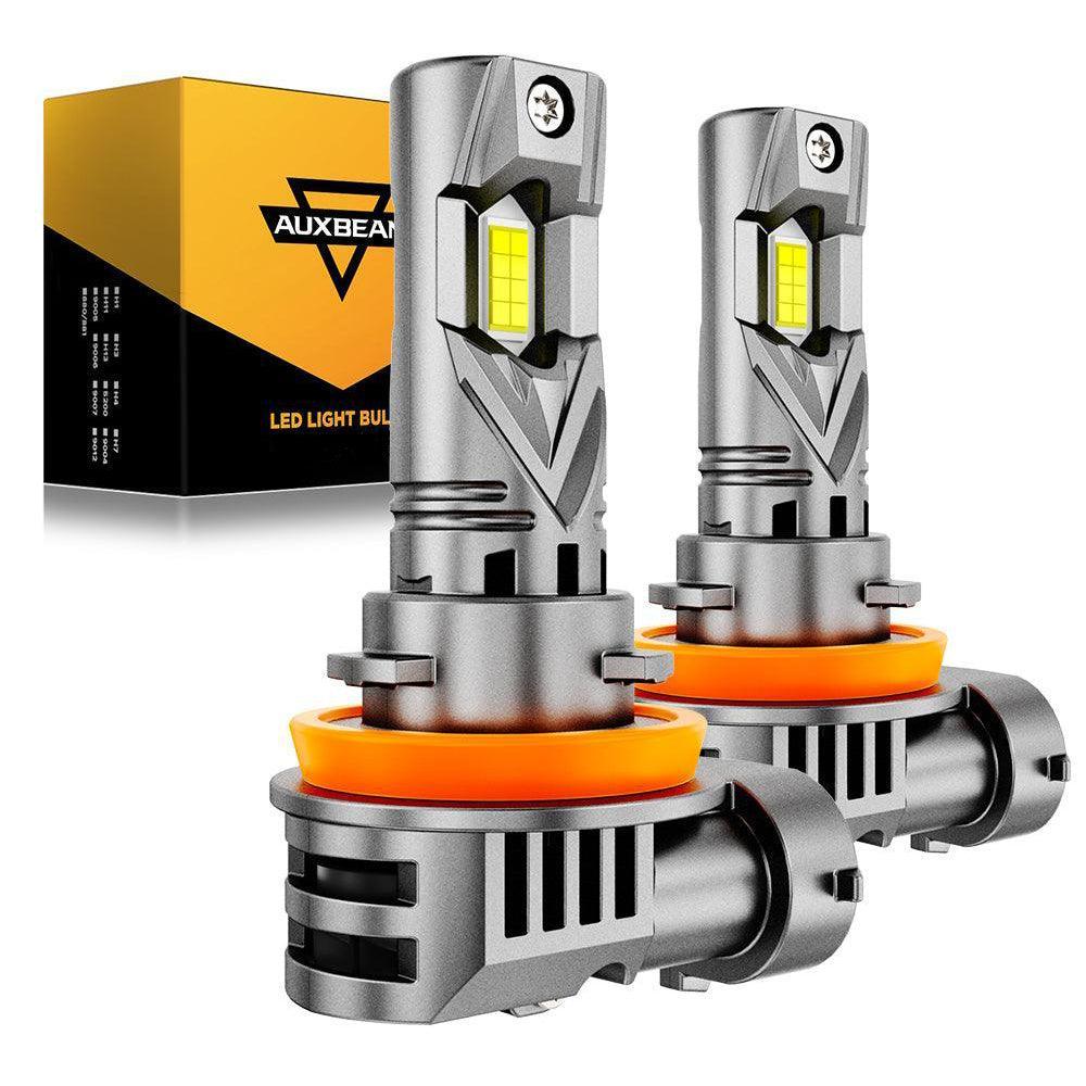 H11/H9/H8 Ampoules de phare LED Q25S série 1:1 format compact 90W 22000LM 6500K blanc froid – 2 ampoules