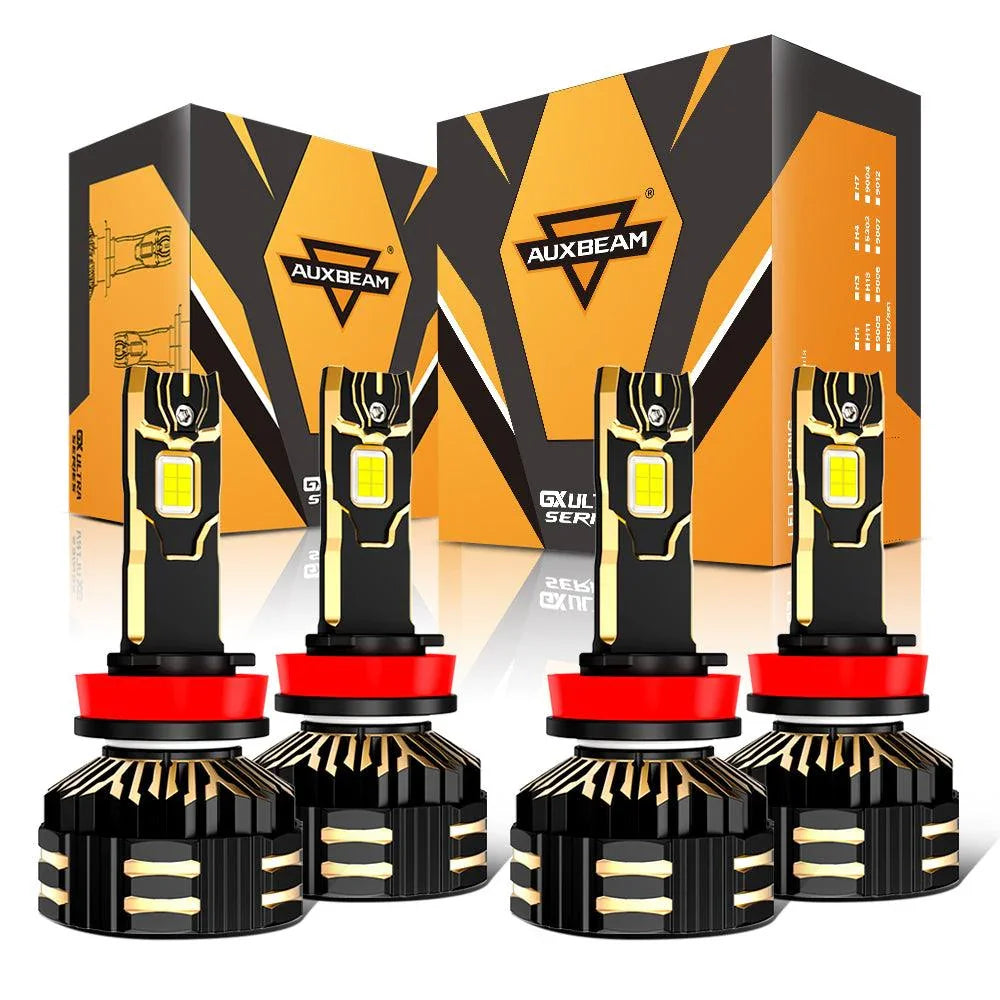 GX-ULTRA série 40000LM 240W Ampoules de phare LED 6500K blanc froid – vue 17
