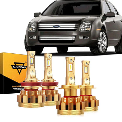 Kit d’ampoules LED feux de route/croisement F-16 Plus série CAN-bus intégré 14 000 lm pour Ford Fusion 2018–2020 – vue 11