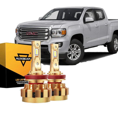 Kit d’ampoules LED feux de route/croisement F-16 Plus série CAN-bus intégré 14 000 lm pour GMC Canyon 2015–2019 – vue 12
