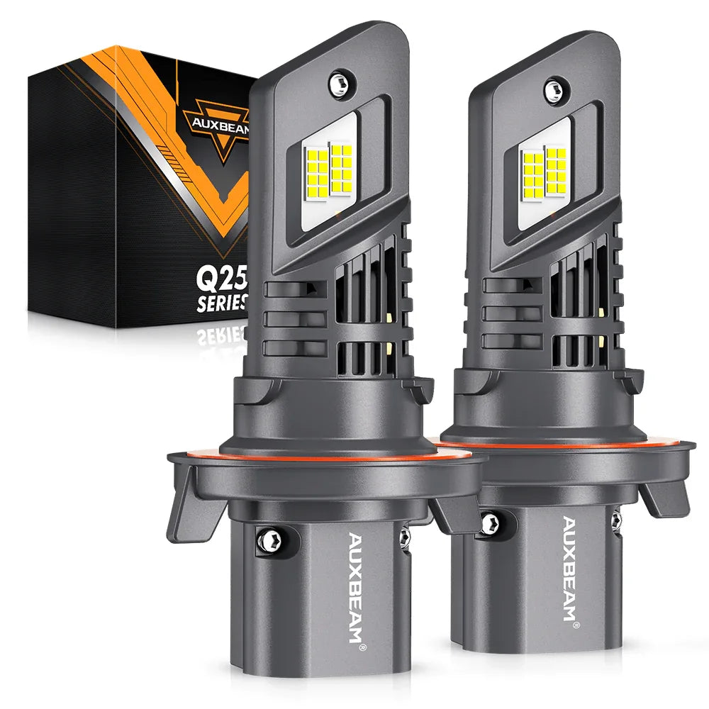 H13/9008 Ampoules de phare LED Q25 série Real 1:1 Size 70W 20000LM 6500K blanc froid – 2 ampoules