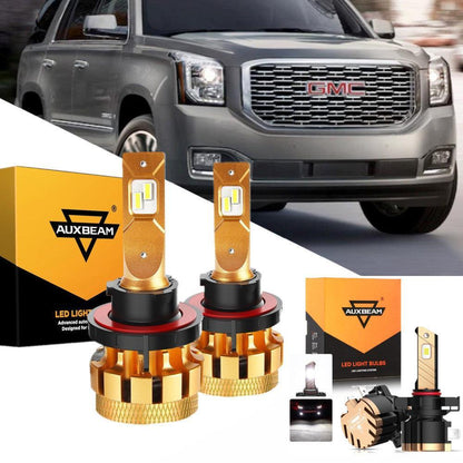 Kit d’ampoules LED feux de route/croisement F-16 Plus série CAN-bus intégré 14 000 lm pour Yukon XL 1500 2007–2014