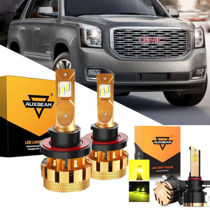 Kit d’ampoules LED feux de route/croisement F-16 Plus série CAN-bus intégré 14 000 lm pour Yukon XL 1500 2007–2014 – vue 2