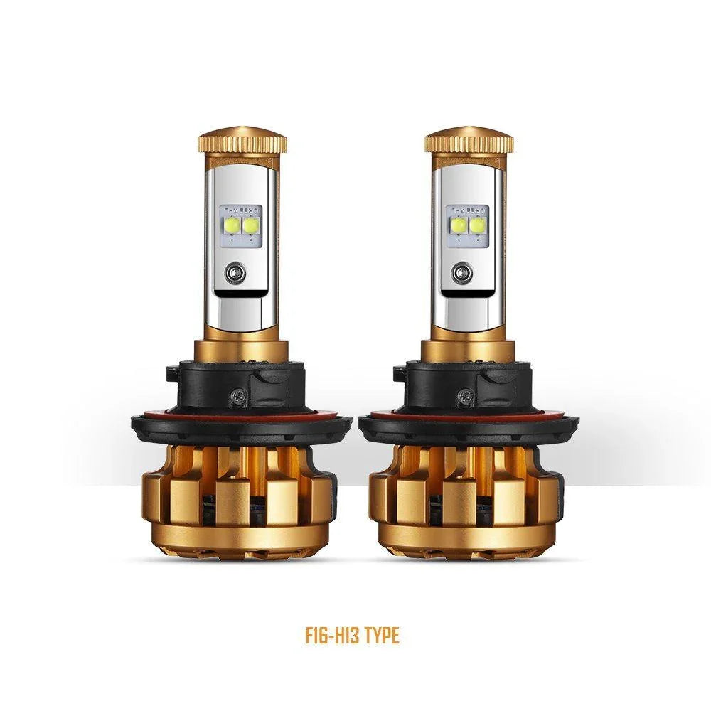 F-16 série Ampoules LED 12000LM 60W 6000K lumière blanche – vue 20