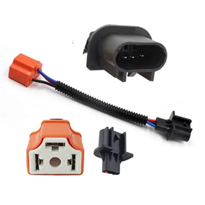 H13 Male to H4 Female Adapter faisceau électrique Connector phare Conversion pour phare/antibrouillard lot de 2 – vue 3