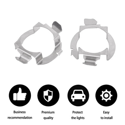 Lot de 2 KP-123 H7 Ampoules LED supports de base pour Audi A3 A4L A6L Buick: Regal/Lacrosse/Hideo – vue 4 – NOVADOMIO