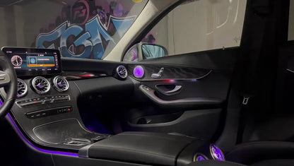 Kit éclairage LED d’ambiance intérieur pour Mercedes-Benz C Class W205 – vue 6 – NOVADOMIO