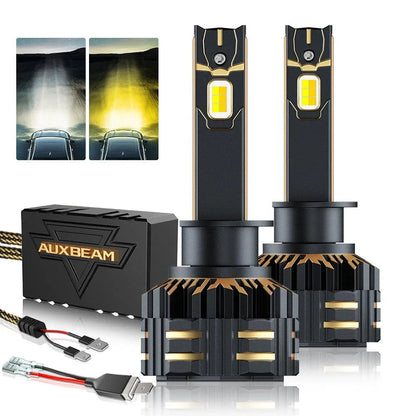 haute puissance et luminosité GX Bi-couleur série 25 000 lm 110 W Ampoules de phare LED bicolore à commutation – vue 15