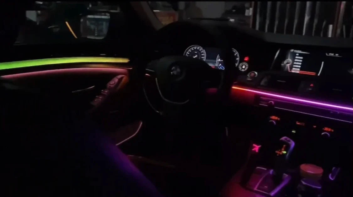 Kit éclairage LED d’ambiance intérieur pour BMW 5 Series F10 F11 F18 (2012-2017) – RHD – vue 4