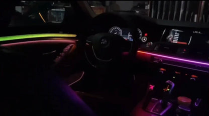 Kit éclairage LED d’ambiance intérieur pour BMW 5 Series F10 F11 F18 (2012-2017) – RHD – vue 4 – NOVADOMIO