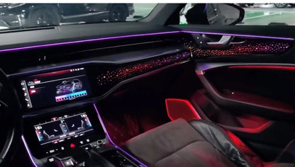Kit éclairage LED d’ambiance intérieur pour Audi A6 C8 RS6 (2019-2024) – vue 5 – NOVADOMIO