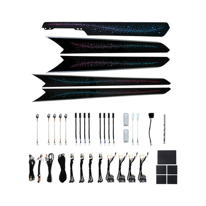 Kit éclairage LED d’ambiance intérieur pour Volkswagen VW Tiguan (2017-2021) – vue 7 – NOVADOMIO