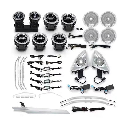 Kit éclairage LED d’ambiance intérieur pour Mercedes-Benz C Class W205 – vue 7 – NOVADOMIO