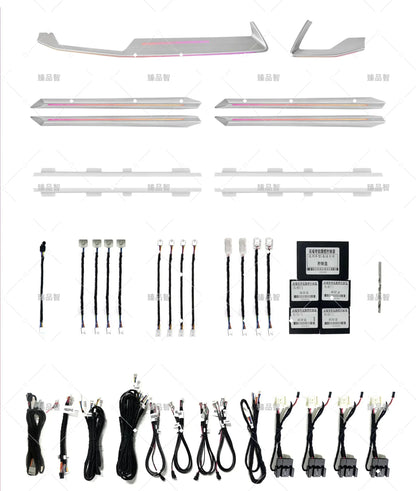 Kit éclairage LED d’ambiance intérieur pour Audi A3 (2021-2024) – vue 3 – NOVADOMIO