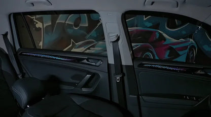 Kit éclairage LED d’ambiance intérieur pour Volkswagen VW Tiguan (2017-2021) – vue 4 – NOVADOMIO