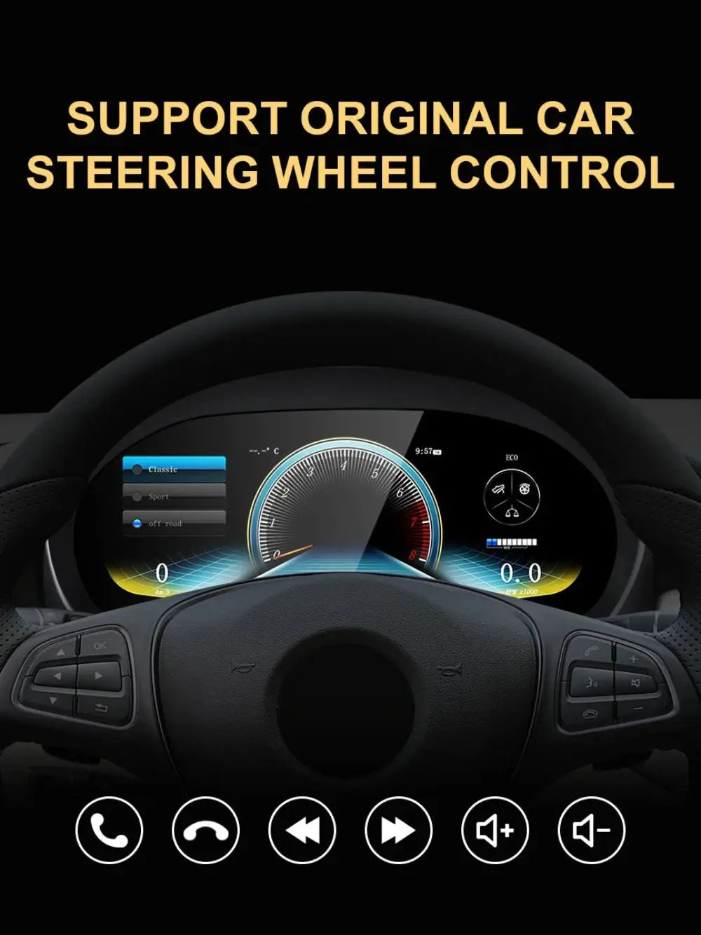 Virtual Cockpit Mercedes-Benz CLA / GLA 2013-2019 LCD 12,3″ – NOVADOMIO