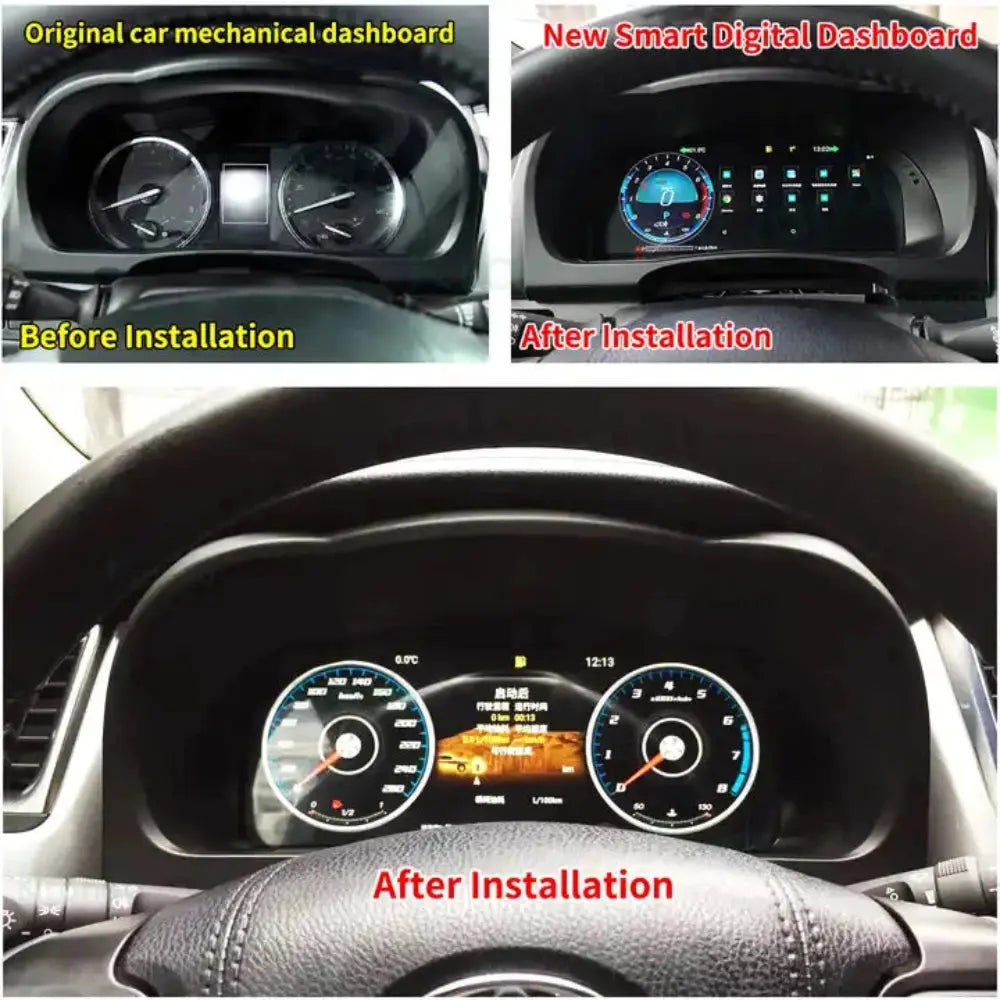 Virtual Cockpit Toyota Highlander 2015-2019 LCD 12,3″ – NOVADOMIO