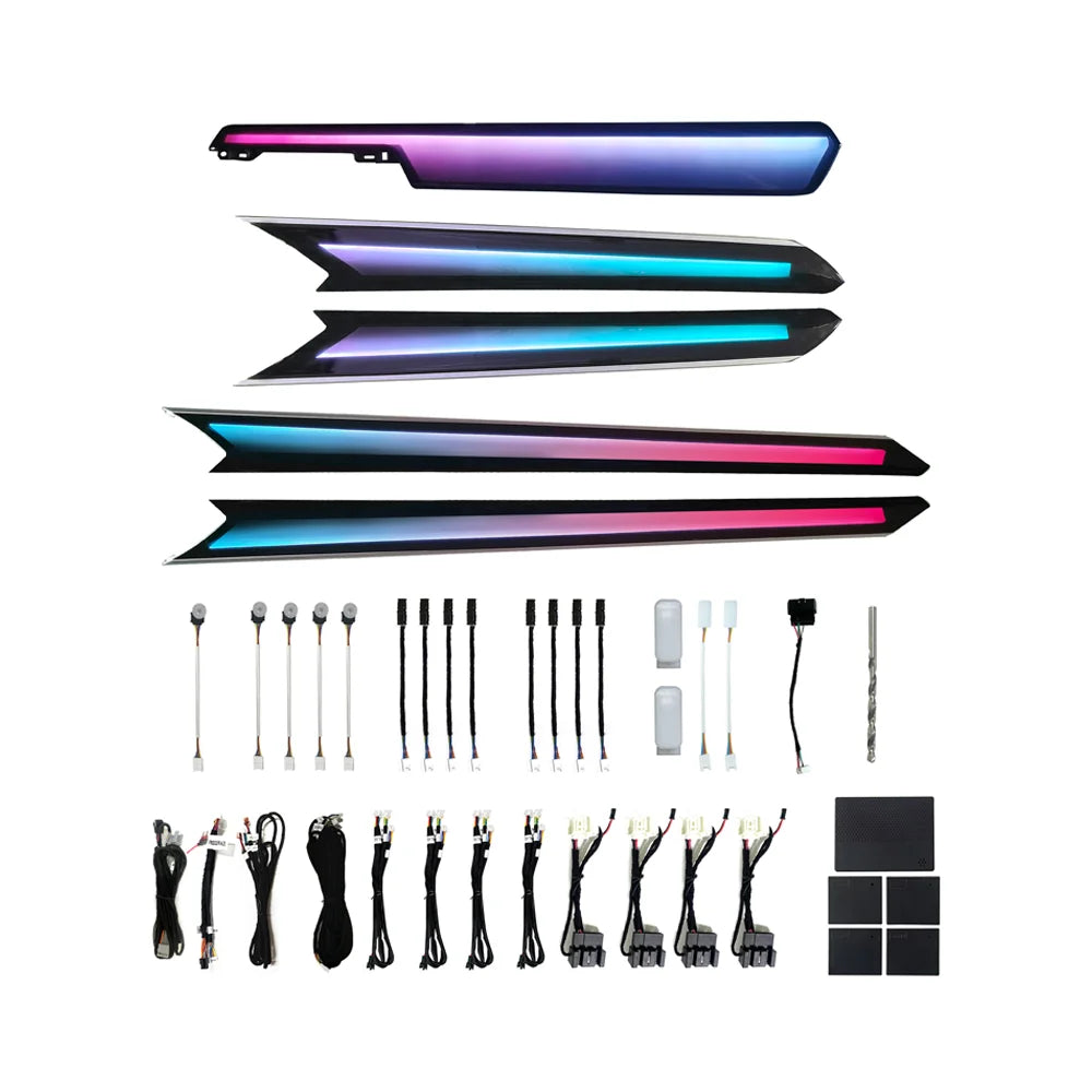 Kit éclairage LED d’ambiance intérieur pour Volkswagen VW Tiguan (2017-2021) – vue 8