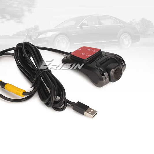 Erisin ES650K – Dashcam USB 1080p avec enregistrement en boucle