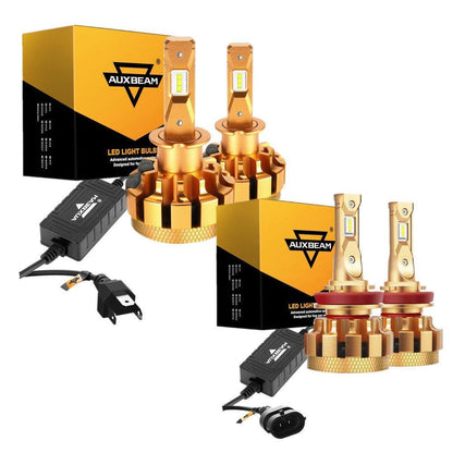 Kit d’ampoules LED F-16 Plus série 14 000 lm pour VOLKSWAGEN TRANSPORTER T6 (VAN Single lampe frontale) LED High feux de