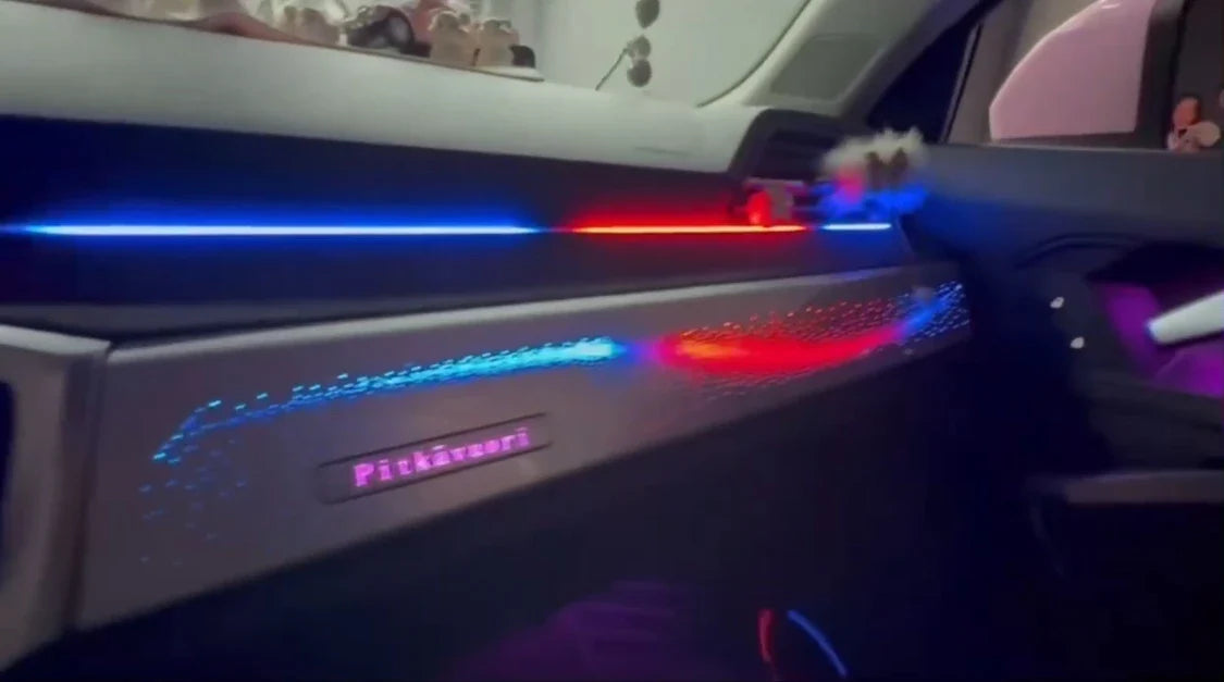 Kit éclairage LED d’ambiance intérieur pour Audi Q3 (2019-2024) – vue 5 – NOVADOMIO