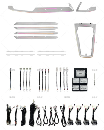 Kit éclairage LED d’ambiance intérieur pour Audi A3 (2021-2024) – vue 4 – NOVADOMIO