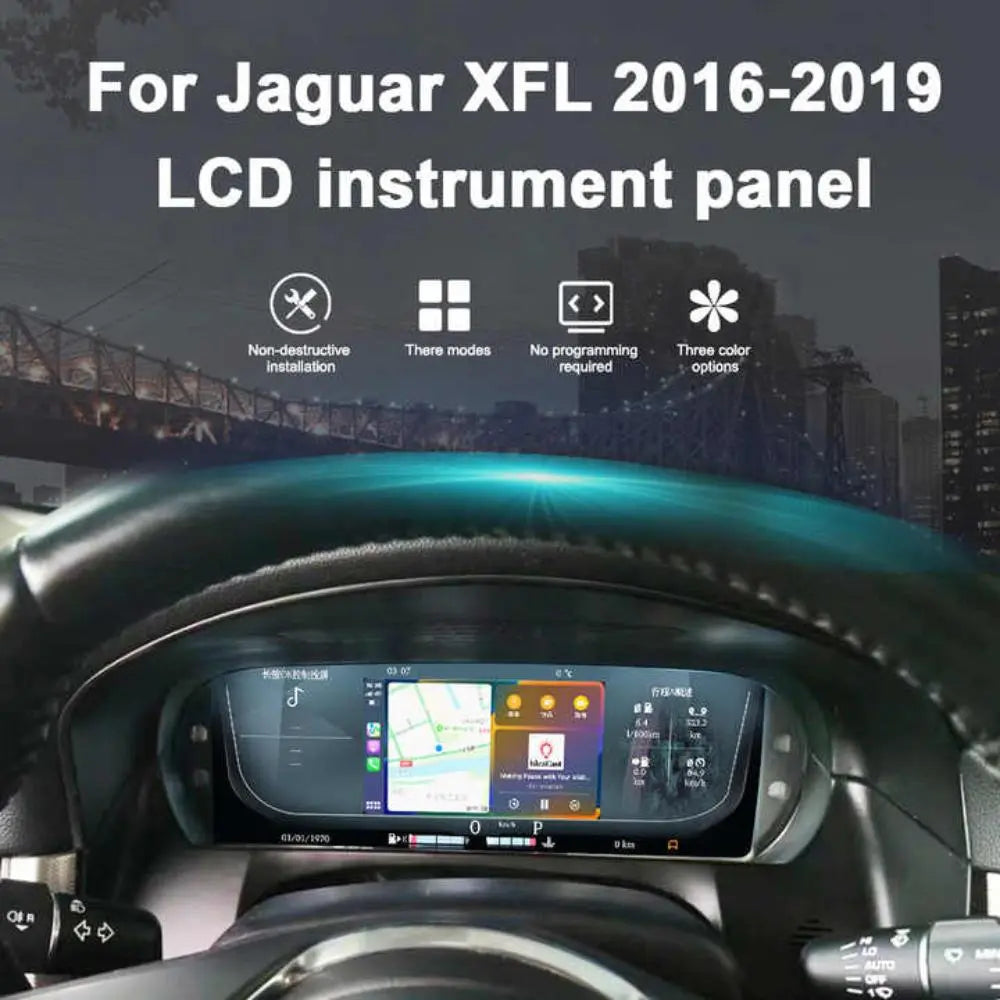 Virtual Cockpit Jaguar XFL 2016-2019 LCD 12,3″ – NOVADOMIO