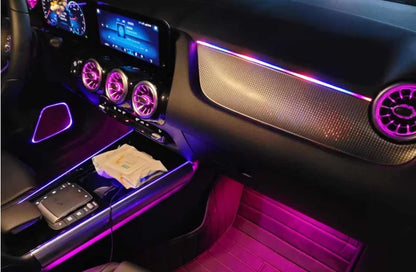 Kit éclairage LED d’ambiance intérieur pour Mercedes-Benz GLA W247 (2020-2025) – vue 3 – NOVADOMIO