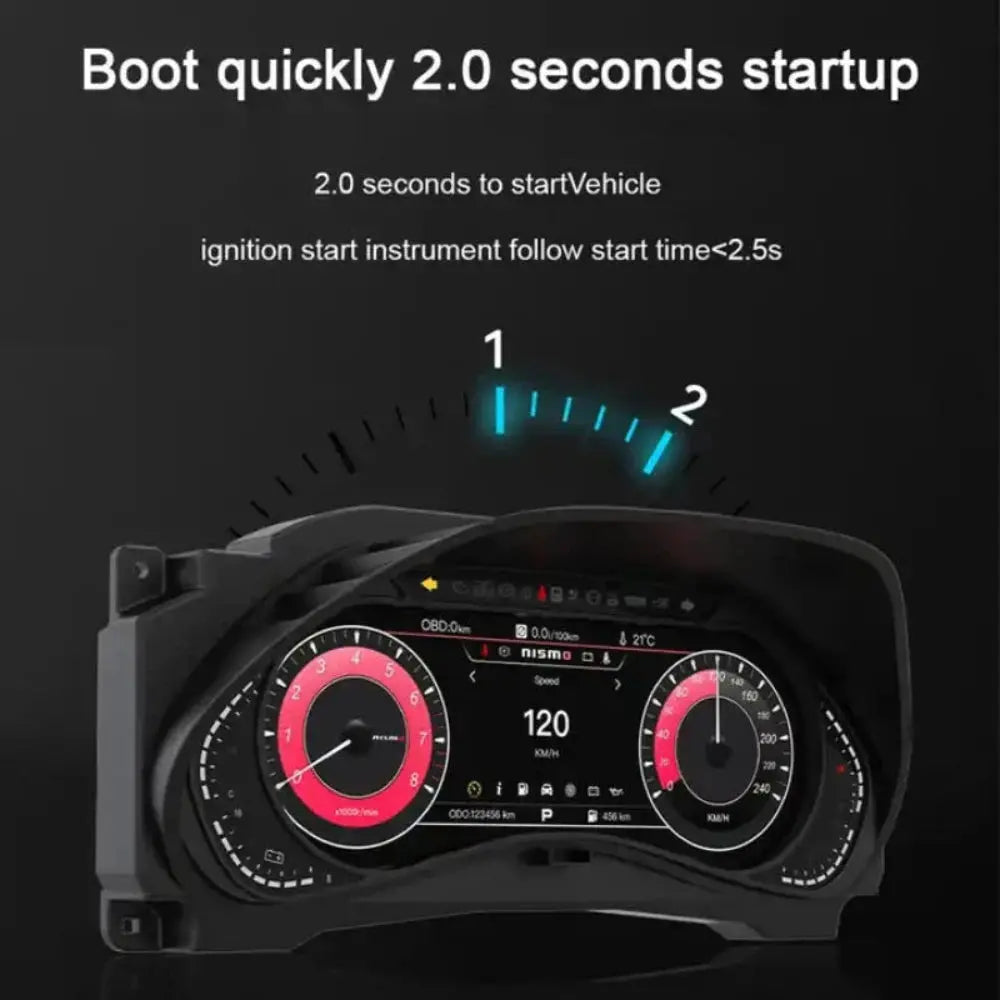 Virtual Cockpit Nissan Patrol / Armada Y62 2010-2023 LCD 12,3″ – NOVADOMIO