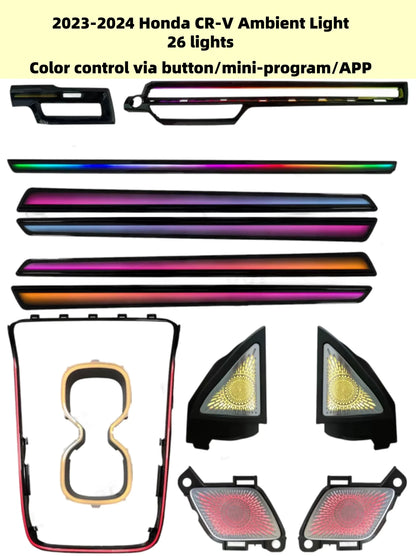 Kit éclairage LED d’ambiance intérieur pour Honda (2023-2024) – vue 7 – NOVADOMIO