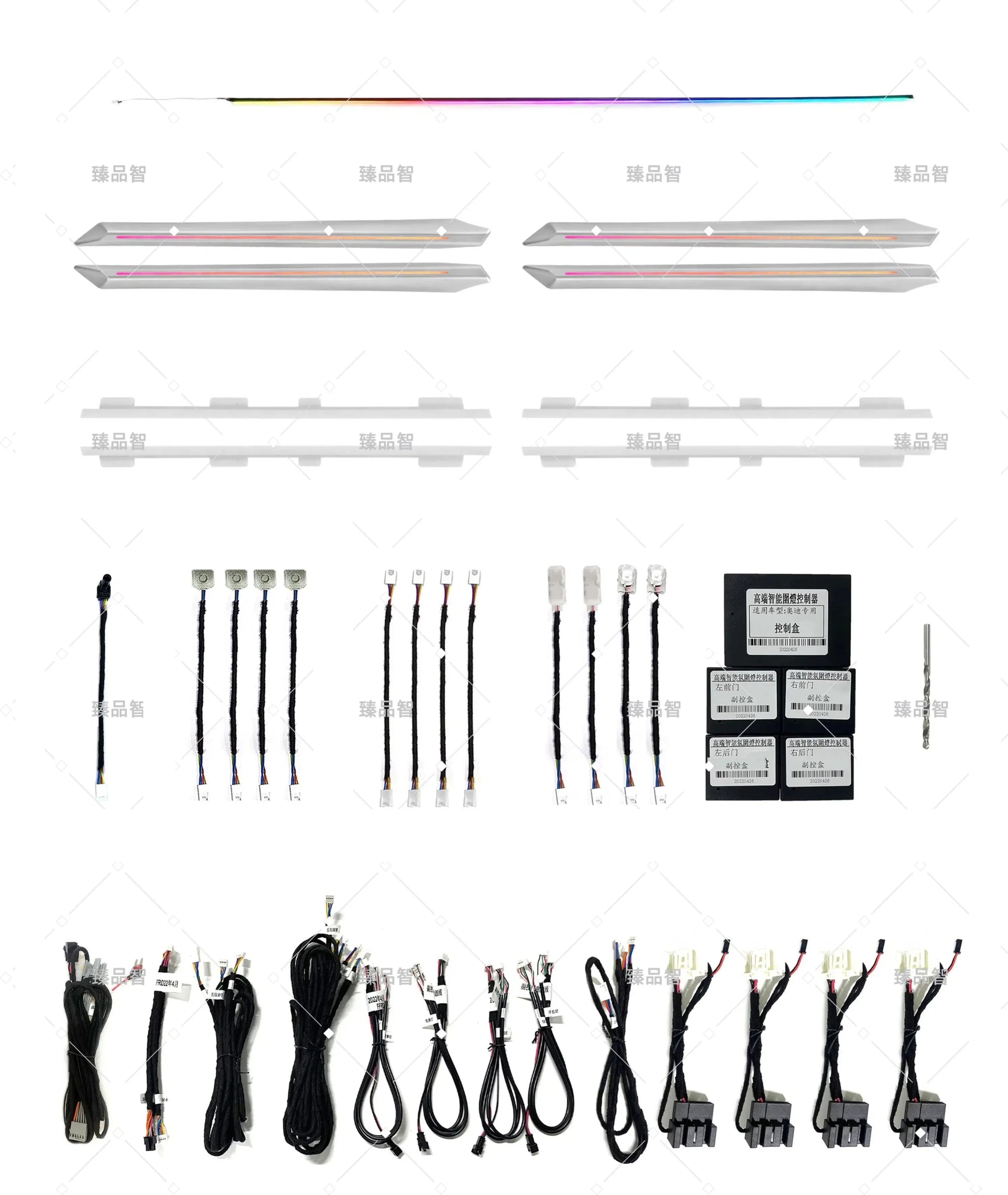 Kit éclairage LED d’ambiance intérieur pour Audi A3 (2021-2024)