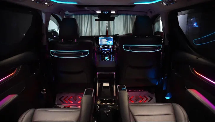Kit éclairage LED d’ambiance intérieur pour Toyota Alphard/Vellfire – RHD – vue 8