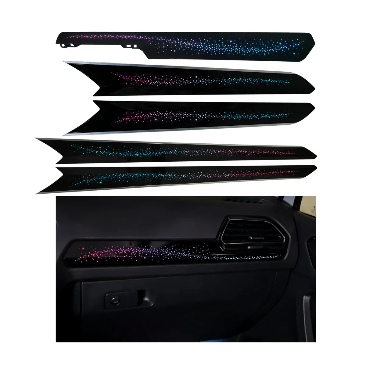 Kit éclairage LED d’ambiance intérieur pour Volkswagen VW Tiguan (2017-2021)