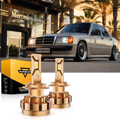 Kit d’ampoules LED feux de route/croisement pour Mercedes-Benz E55 AMG avec phares HID 2000–2006 – vue 9 – NOVADOMIO