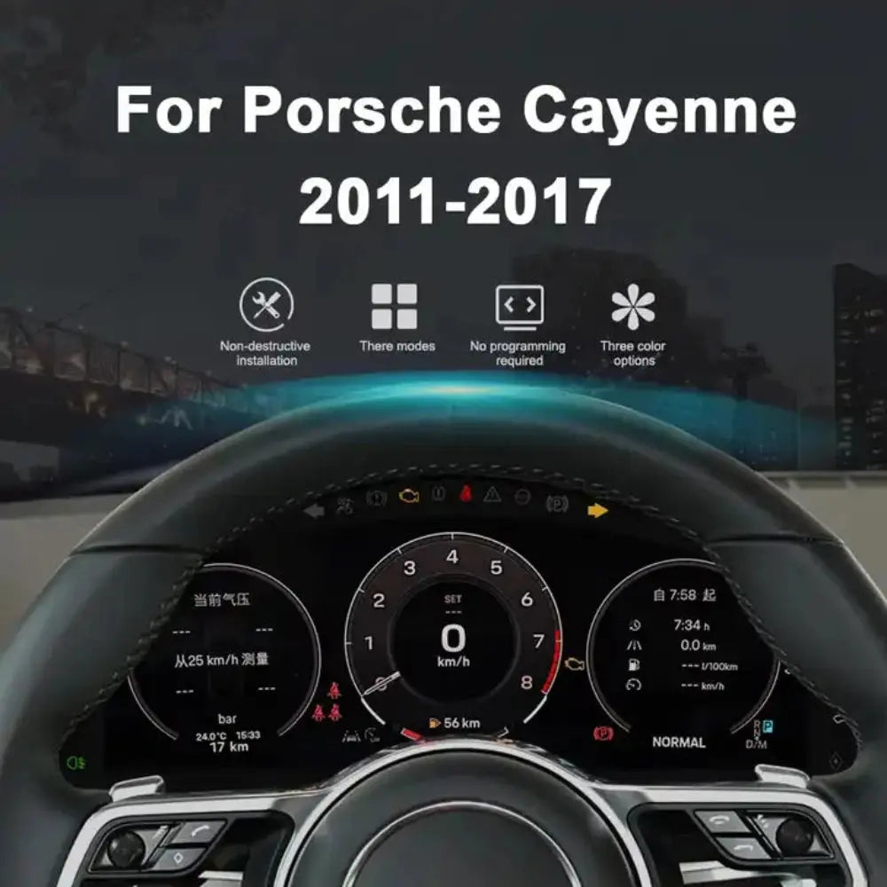 Virtual Cockpit Porsche Cayenne 2011-2017 – NOVADOMIO