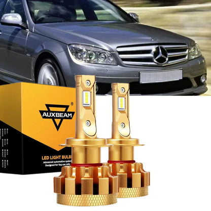 Kit d’ampoules LED feux de route/croisement pour Mercedes-Benz C350 avec phares HID 2006–2007 – vue 16 – NOVADOMIO