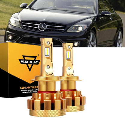 Kit d’ampoules LED feux de route/croisement pour Mercedes-Benz CL63 AMG avec phares HID 2008–2009 – vue 2 – NOVADOMIO