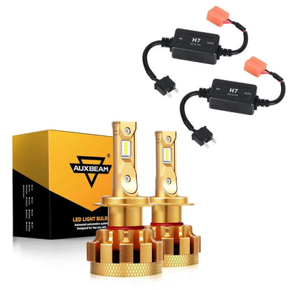 H7 Ampoules LED compatible CANbus F-16 Plus série 14 000 lm pour Mercedes-Benz E250 2014–2016 – NOVADOMIO