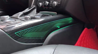 Kit éclairage LED d’ambiance intérieur pour Audi A6 C7 (2012-2013) – vue 5 – NOVADOMIO
