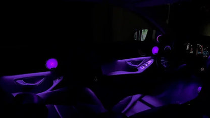 Kit éclairage LED d’ambiance intérieur pour Mercedes-Benz Classe C (W205 – vue 6 – NOVADOMIO