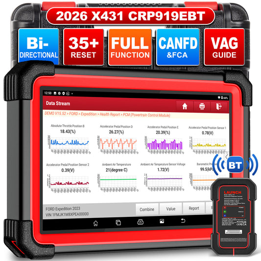 LAUNCH X431 CRP919E BT – Valise diagnostic CAN FD et DoIP