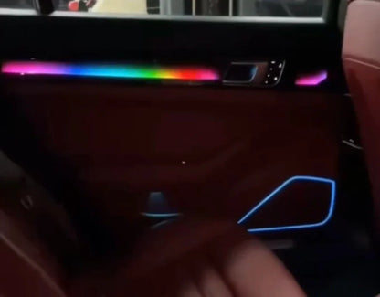 Kit éclairage LED d’ambiance intérieur pour Porsche Panamera (2017-2023) – vue 4 – NOVADOMIO