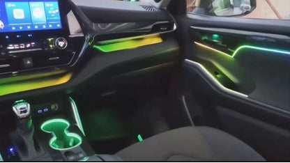 Kit éclairage LED d’ambiance intérieur pour Toyota Highlander (2022-2024) – vue 6 – NOVADOMIO