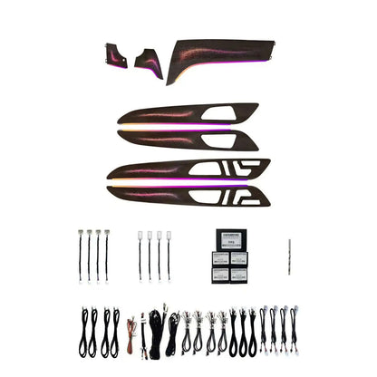 Kit éclairage LED d’ambiance intérieur pour Mercedes-Benz ML GL GLE GLS W166 – vue 5 – NOVADOMIO