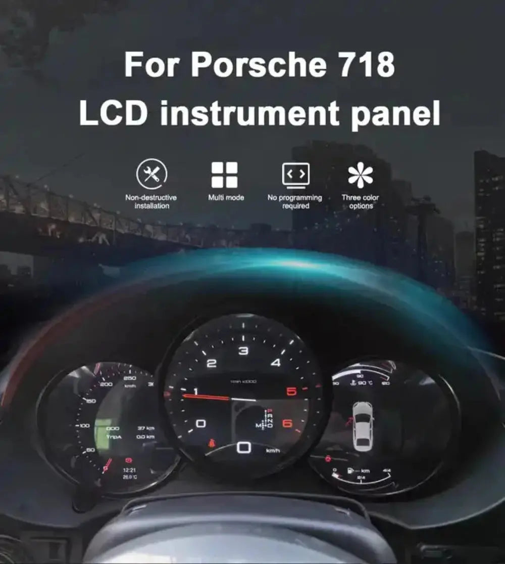 Virtual Cockpit Porsche 718 2011-2023 – NOVADOMIO