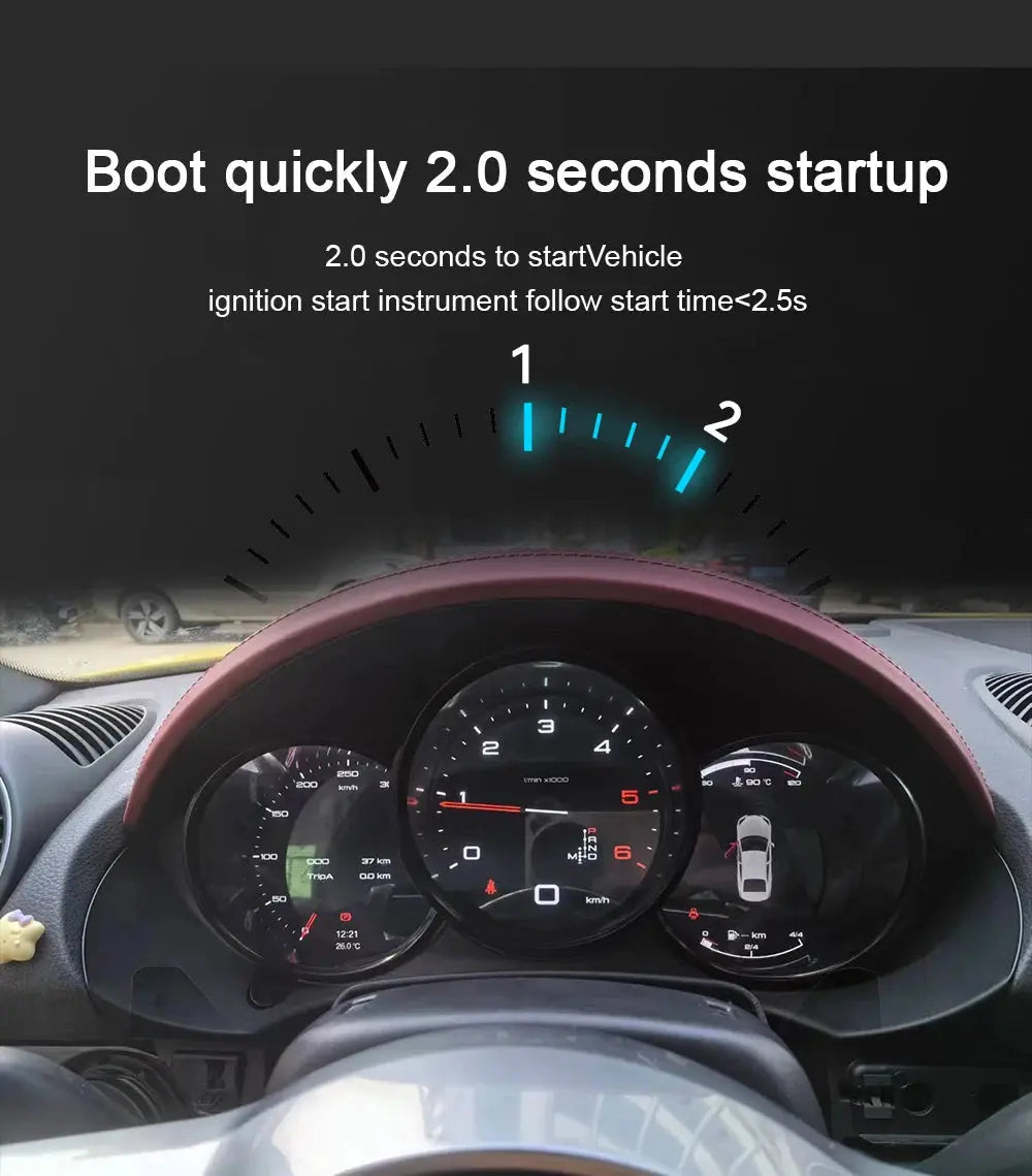 Virtual Cockpit Porsche 718 2011-2023 – NOVADOMIO