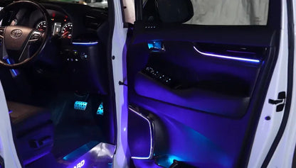 Kit éclairage LED d’ambiance intérieur pour Toyota Alphard/Vellfire – RHD – vue 3 – NOVADOMIO