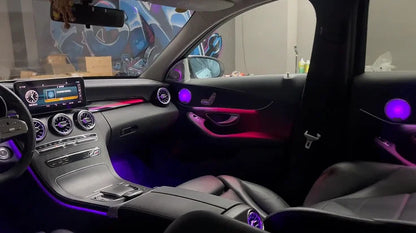 Kit éclairage LED d’ambiance intérieur pour Mercedes-Benz C Class W205 – vue 5 – NOVADOMIO