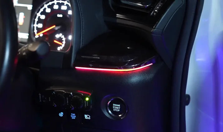 Kit éclairage LED d’ambiance intérieur pour Toyota Alphard/Vellfire – RHD – vue 5