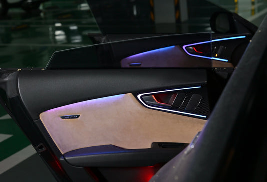 Kit éclairage LED d’ambiance intérieur pour Audi A7 C7 (2011-2018) – vue 2 – NOVADOMIO